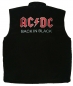 Preview: ACDC Back in Black Vest