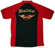 Honda Goldwing Racing Poloshirt Neues Design