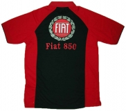 Fiat 850 Poloshirt Neues Design