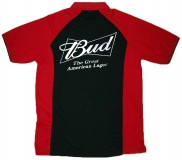 Budweiser Nascar Racing Polo-Shirt New Design