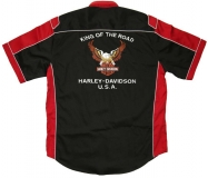 Harley Davidson King of the Road Hemd Neues Design