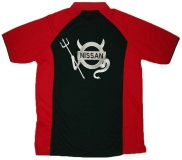 Nissan Devil Logo Poloshirt Neues Design