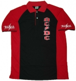 ACDC Back in Black Poloshirt Neues Design