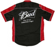 Budweiser Nascar Racing Hemd Neues Design
