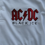 AC/DC Poloshirt Weiß
