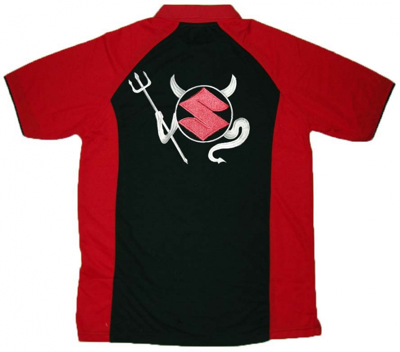 Suzuki Devil Logo Polo-Shirt New Design