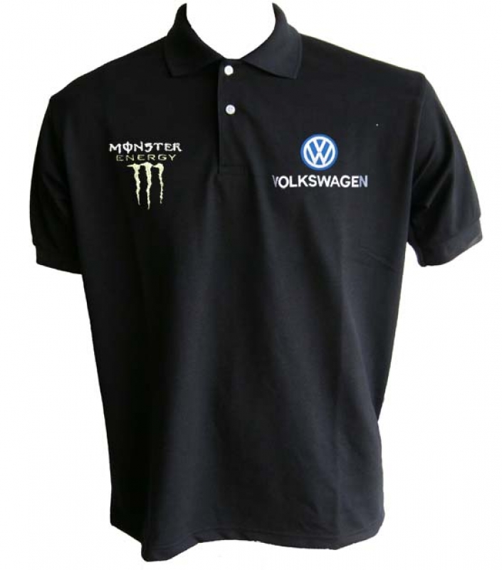 VW Monster Energy Poloshirt