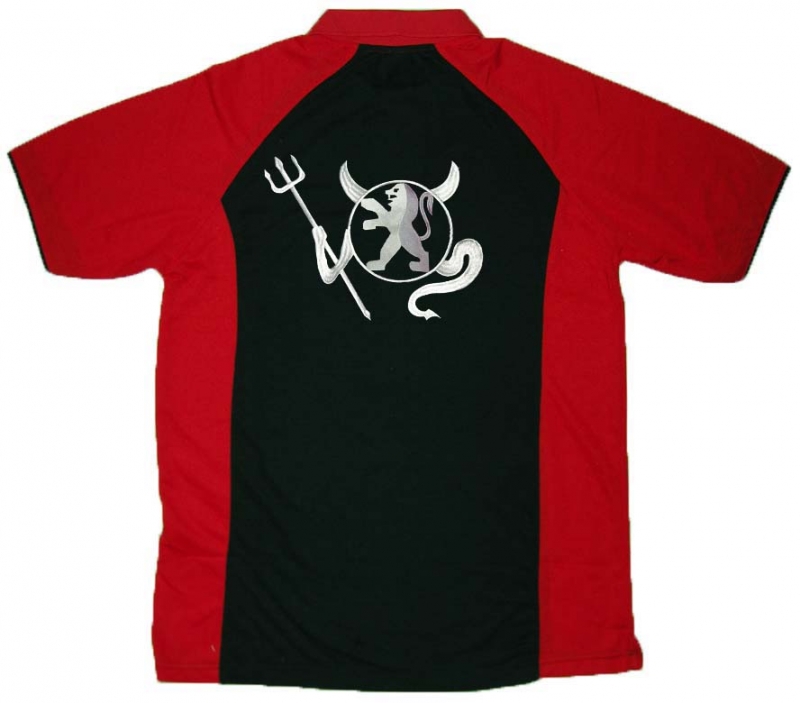 Peugeot Devil Logo Polo-Shirt New Design