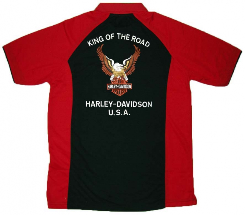 Harley Davidson Racing Poloshirt Neues Design