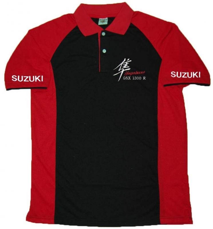 Suzuki Hayabusa Poloshirt Neues Design