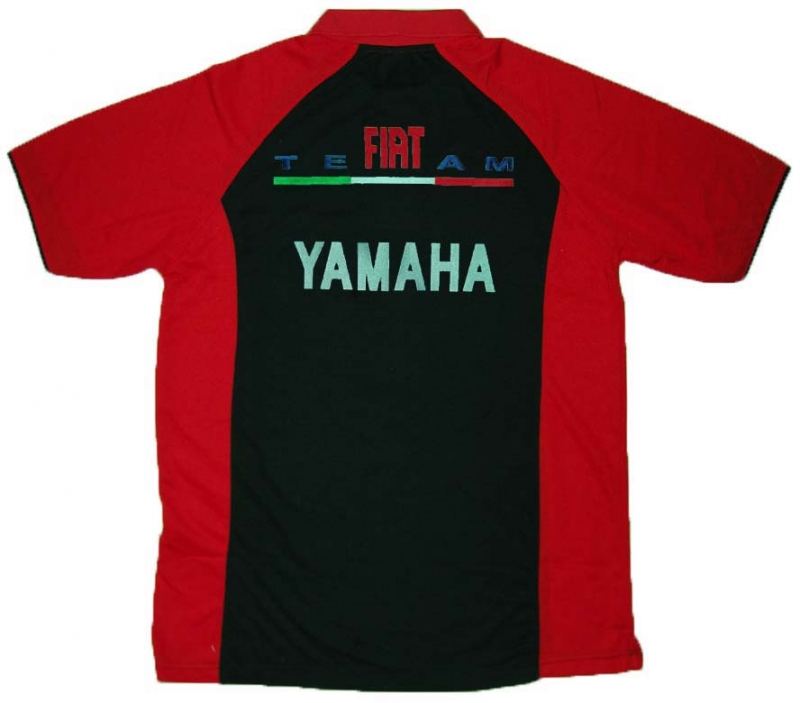Yamaha Fiat Racing Team Poloshirt Neues Design