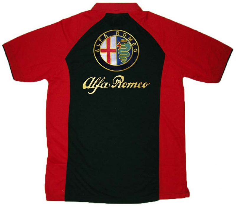 Alfa Romeo Poloshirt Neues Design