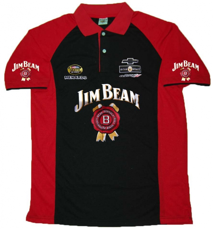 Jim Beam Racing Poloshirt Neues Design