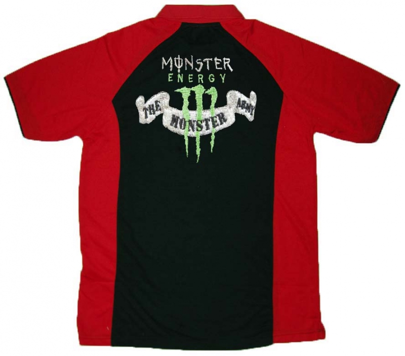Monster Energy The Monster Army Poloshirt Neues Design