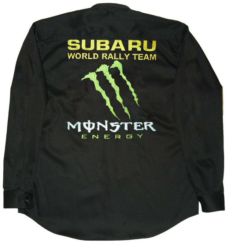 Subaru Monster Energy Langarm Hemd