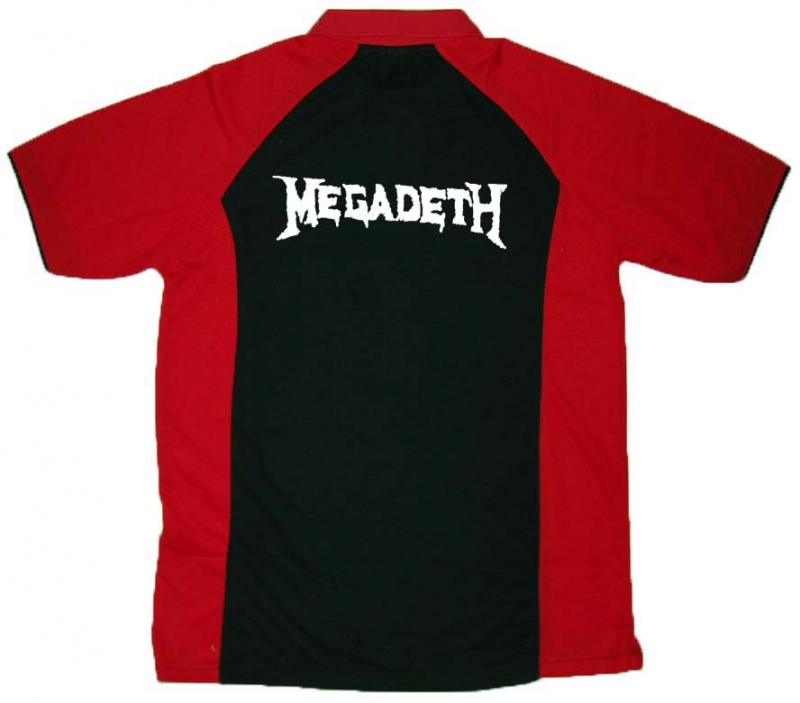 Megadeth Poloshirt Neues Design