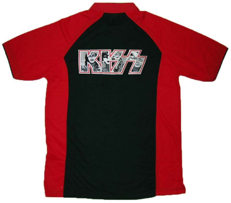 KISS Rock The Nation Poloshirt Neues Design
