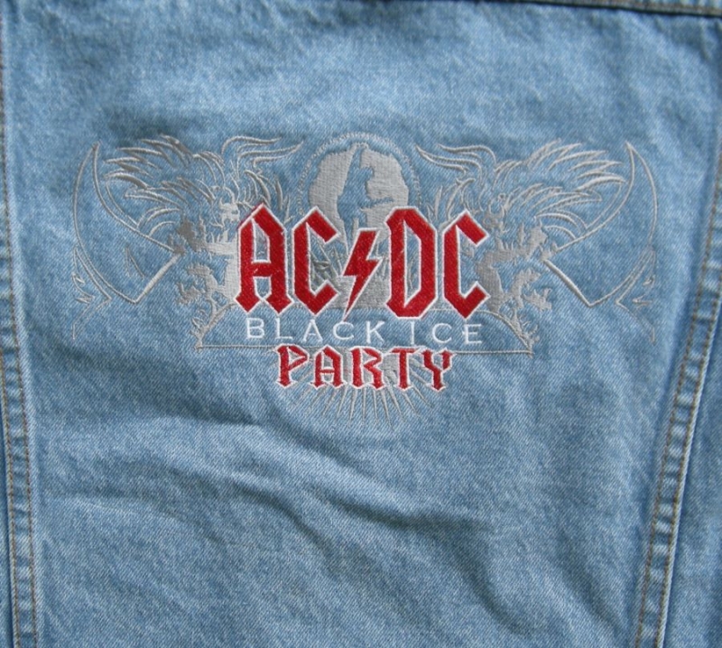 ACDC Black Ice Jeans Jacke