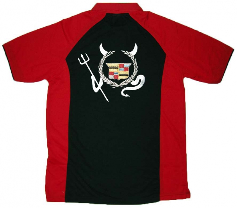 Cadillac Devil Logo Polo-Shirt New Design