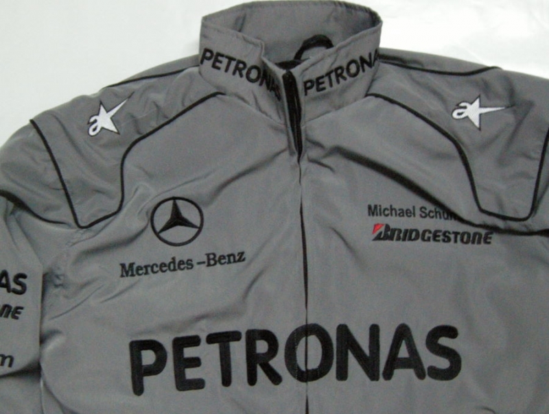 Mercedes Benz PETRONAS Jacket Grau