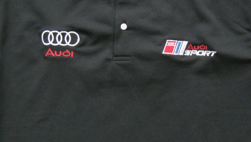 Audi Poloshirt Schwarz