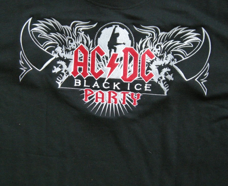 AC/DC Poloshirt Schwarz